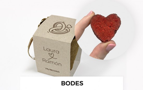 Invitaciones para bodas personalizadas con valor social